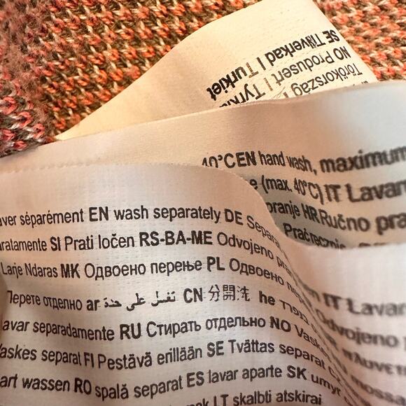 Tally Weijl Poncho XXS/XS Aztec Print Open Front Cardigan Kaftan Cotton Blend - Picture 11 of 16